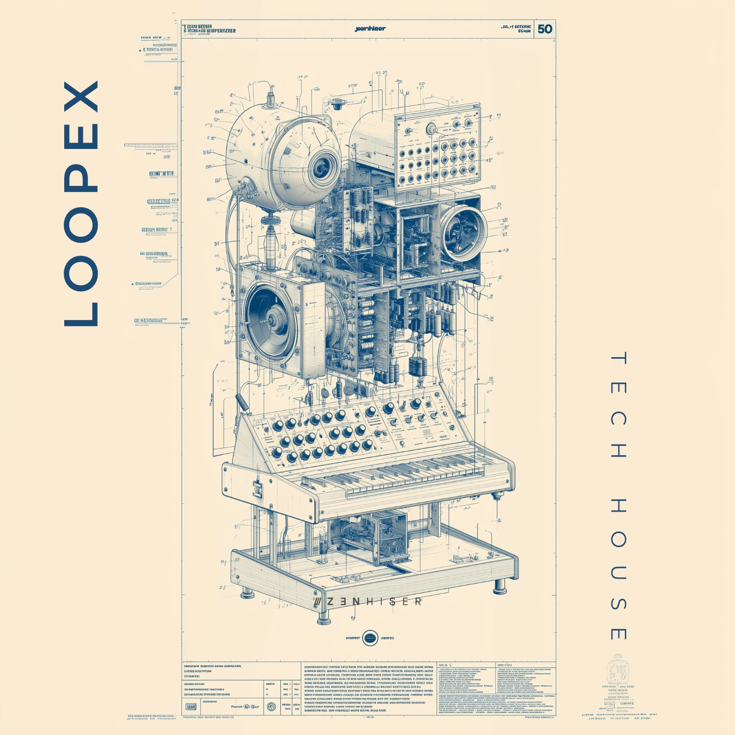 Loopex Tech House: 477 Loops and 43 MIDI Files – Zenhiser