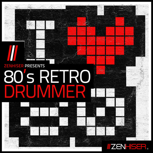 80s Retro Drummer